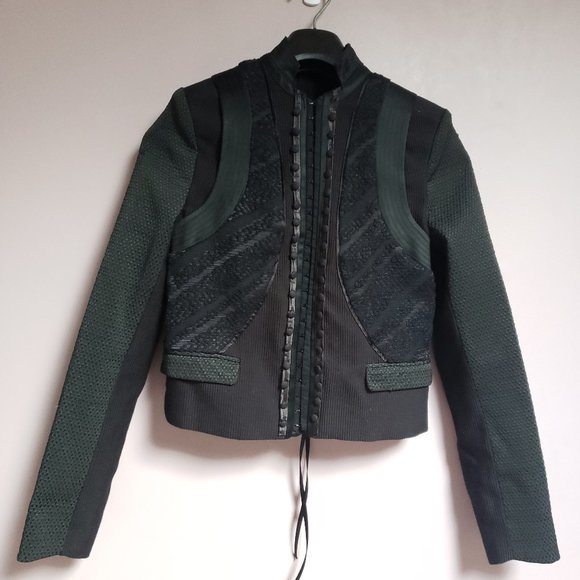 H&M Women's Size 4 Black Bolero - Picture 2 of 7